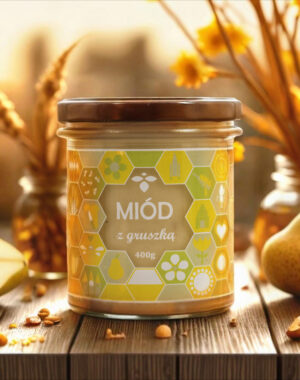 Miód z gruszką 400g
